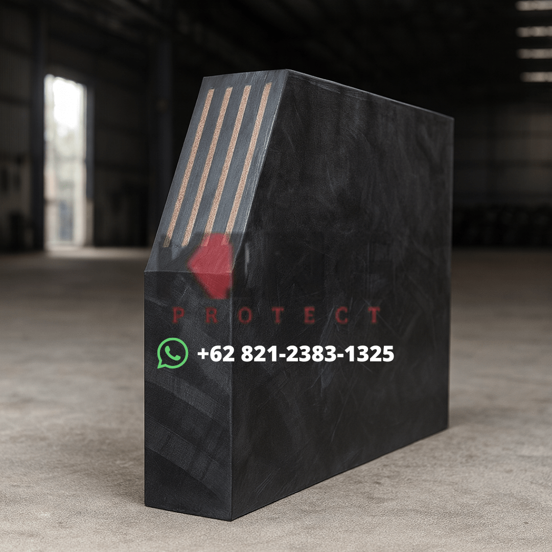 bearing-pad-dengan-plat-king-protect Gambar produk elastomer bearing pad dengan plat